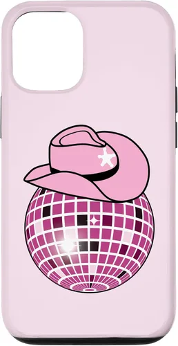 Vista 28 de Cowboy Hat Disco Ball Pink Cowgirl Case for iPhone 17