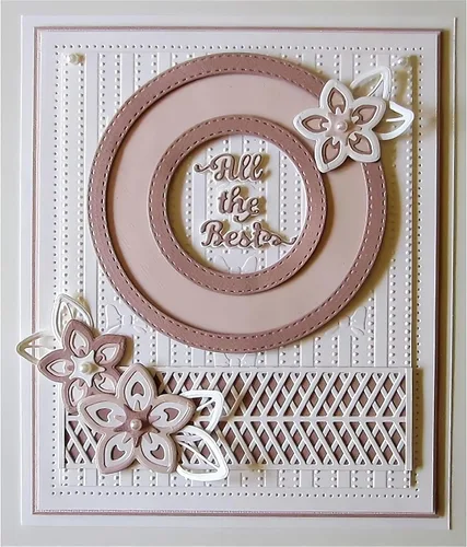 Vista 8 de All The Best Words Greetings - Troqueles de corte de metal para manualidades, álbumes de recortes, plantillas en relieve, álbum, tarjetas de regalo