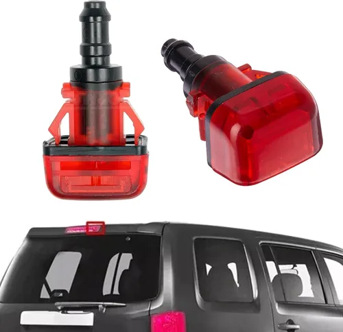 Vista 6 de Boquilla para limpiaparabrisas trasero compatible con H-onda Pilot MK2 EX EX-L LX Touring 2009 2010 2011 2012 2013 2014 2015