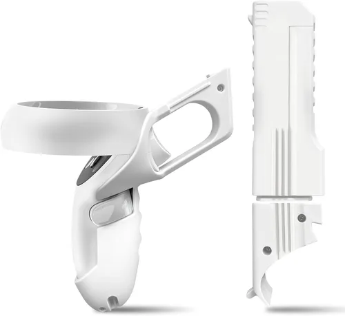 Vista 5 de Esimen Grips Accessories for Oculus Quest 2 Grip Stock Controller Protective Shell Enhanced Gaming Experience, Arizona Sunshine Robo Recall