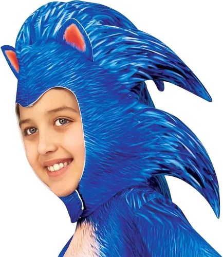 Vista 5 de Bulex The Eedgehog - Vestido de disfraz de erizo para niñas, falda tutú de dibujos animados, traje de traje para niños, traje para la cabeza