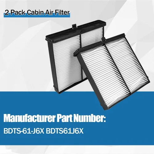 Vista 3 de Paquete de 2 filtros de aire de cabina para Mazda 3 2019-2022 CX-30 BDTS-61-J6X BDTS61J6X