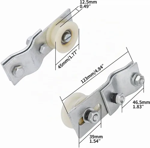Vista 2 de Tensor de cadena de polea WEIYINGSI con polea extra