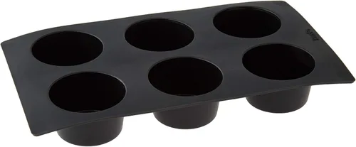 Vista 9 de Lékué - Molde financiero gourmet de 9 cavidades, color negro