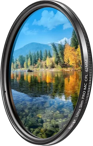 Vista 13 de Haoge 1.457 in MC CPL Multicoated Circular Polarizador Polarizador Lente Filtro para Canon Nikon Sony Minolta Pentax Olympus Panasonic Leica Zeiss