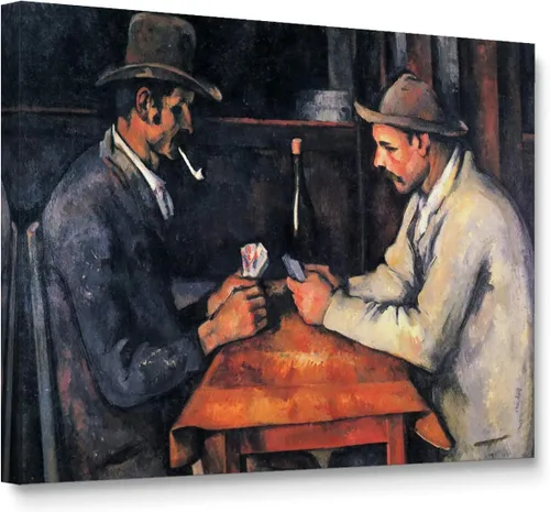 Vista 32 de Niwo ART - Montañas y mar, serie de pinturas más famosas del mundo, lienzo de pared para decoración del hogar, envoltura de galería, estirado