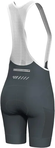 Vista 6 de Lo.gas Pantalones cortos de ciclismo acolchados para mujer, pantalones cortos de bicicleta con acolchado 4D, pantalones de ciclismo con bolsillos