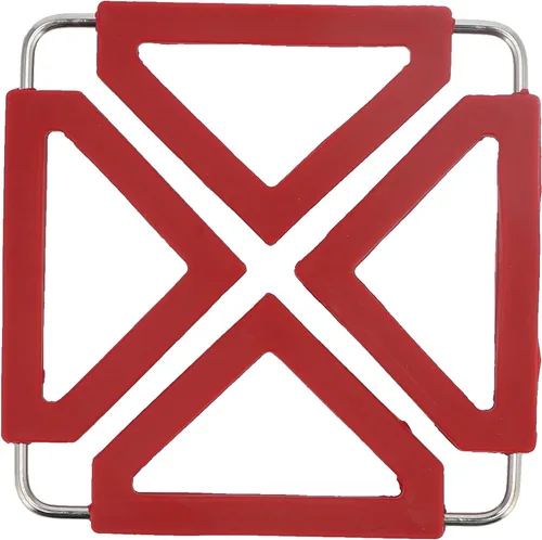Vista 10 de Silicone Foldable Trivets for Hot Dishes, Expandable Collapsible, Black