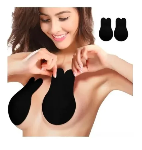 Vista 2 de Levantador Busto Reutilizable Brasier Adhesivo conejito