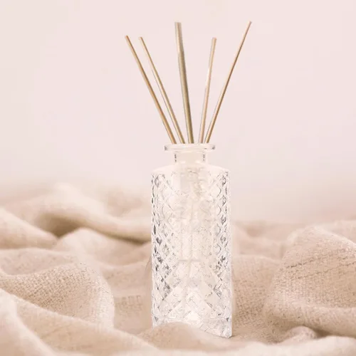 Vista 7 de Healifty 2 botellas difusoras de vidrio de 5.1 fl oz/5 onzas, botellas decorativas con tapas, tarros de aceite esencial, recipientes de perfume