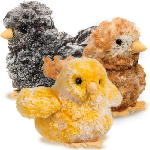 Vista 2 de Douglas Animal de peluche negro Multi Chick