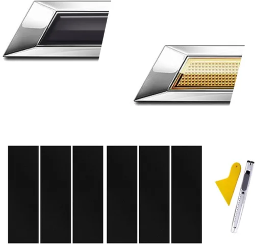 Vista 12 de Compatible con pegatinas de vinilo para logo de Bowtie, emblema para cortar y pegar, 3 unidades, color negro mate, para Chevy Negro mate 3