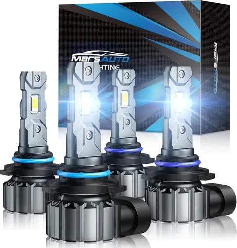 Vista 22 de Marsauto Bombillas antiniebla 9005 HB3 HB3U 9005XS 12 chips CSP, paquete de 2