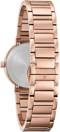Vista 3 de Bulova Reloj moderno de diamante Futuro para mujer