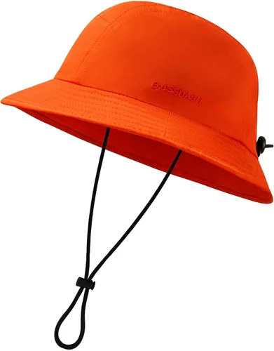Vista 9 de BASSDASH UPF50+ Sombrero de pescador de pesca para hombres y mujeres, ligero, resistente al agua, plegable, para exteriores, sombreros de sol