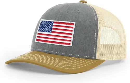 Vista 99 de Joe's USA Richardson 112 - Gorras de camionero con parche gráfico personalizado - Gorras estructuradas de cinco y seis paneles Richardson Premium