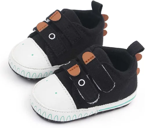 Vista 5 de Baby Sneakers Shoes Soft Sole Hook Loop Fashion Casual Shoes Princess Shoes Toddler Shoes Toddler Booties