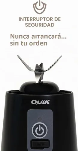 Vista 4 de Licuadora portátil inalámbrica de 13 onzas. Licuadora personal para batidos y licuados, sin BPA, recargable USB-C, mini exprimidor para viajes, a