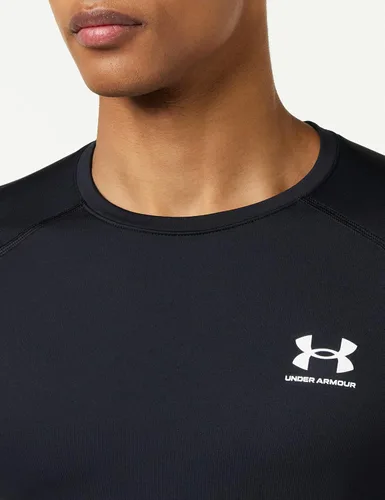 Vista 3 de Under Armour ColdGear - Camiseta ajustada de cuello redondo para hombre