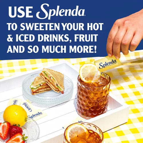 Vista 5 de SPLENDA Edulcorante sin Calorías Paquete de Valor, 800 Sobres