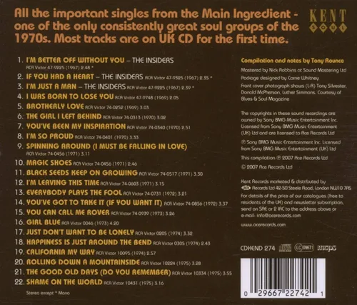 Vista 2 de Spinning Around The Singles 1967-1975