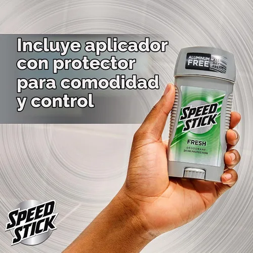 Vista 6 de Speed Stick Desodorante para hombres, fresco, 3 onzas