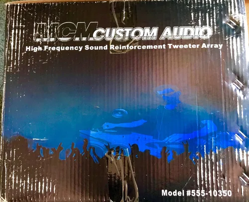Vista 4 de Mcm Matriz de tweeter de audio personalizado, 1-20 Khz, 600 W - 555-10350