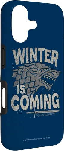 Vista 3 de Game of Thrones Carcasa para iPhone 17 de Winter is Coming