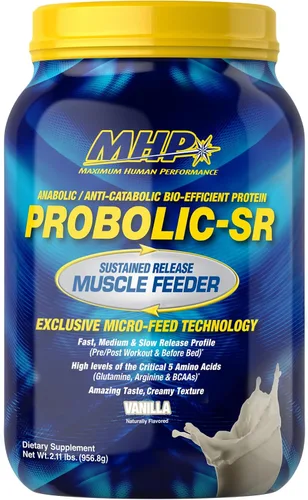 Vista 11 de MHP Probolic-SR - Proteína en polvo de liberación sostenida, chocolate, 2
