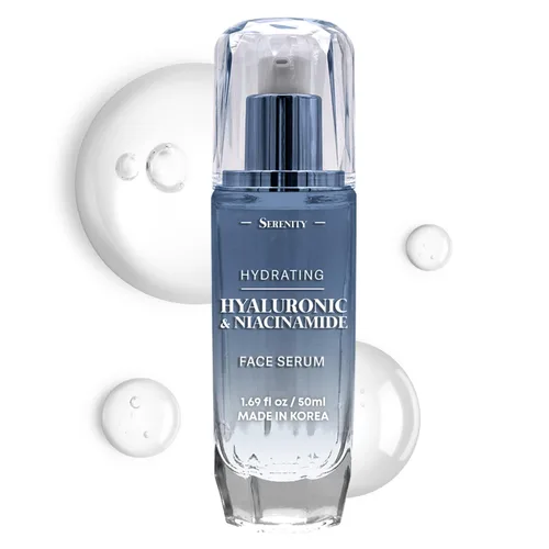 Vista 8 de Serenity Dew - Suero facial de oro de 24 quilates y colágeno, probado por dermatólogos, cuidado de la piel coreano antienvejecimiento, calma