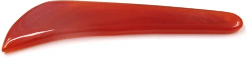 Vista 8 de Dtacke - Cuchillo de ágata natural verde, 4.3 pulgadas, pulido de oro, plata, herramienta para pulir a mano