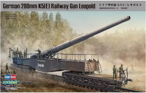 Vista 8 de Hobby Boss Kit de construcción alemán de 31.5 in K (E) modelo de vehículo 'Dora' para 14 años a 18 años