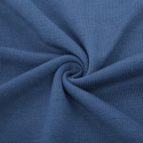 Vista 5 de GRACE KARIN - Blusa estilo suéter sin botones altamente elástica de manga larga para mujer