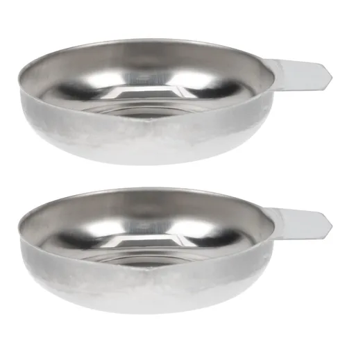 Vista 10 de Hemoton 2 mini bandejas de báscula electrónica, platos de pesaje para alimentos para el hogar, cocina, panadería, uso de precisión, bandeja