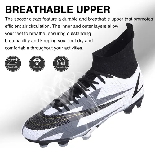 Vista 2 de CBUSTER GRESKY - Botines de fútbol AGFG para hombre y mujer