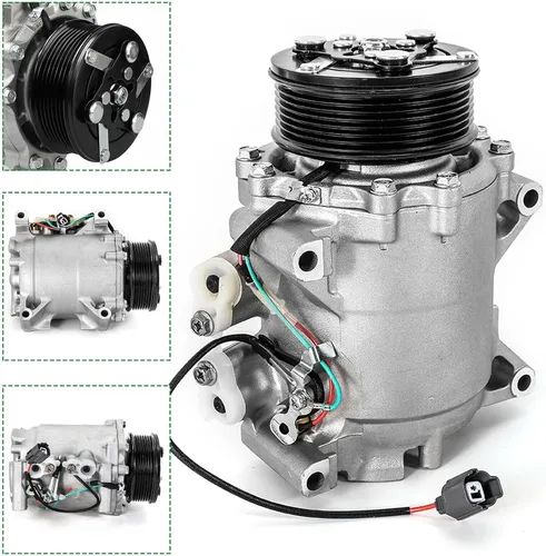 Vista 3 de Compresor de CA A/C con embrague para Acura TSX 2.4L 2002-2006 CO 10849T 38810-RBB-A01
