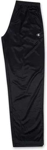 Vista 2 de Champion Pantalones deportivos grandes y altos con parte inferior abierta, pantalones ligeros para hombre