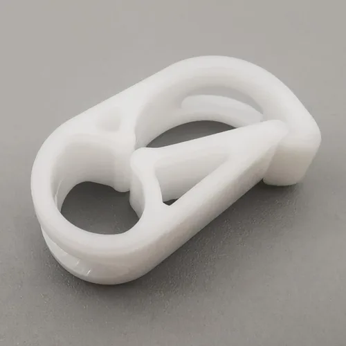 Vista 7 de Abrazadera de tubo de plástico PBT de 284.0 °F resistente al calor, clip de tubo ajustable, abrazadera de manguera de control de flujo industrial