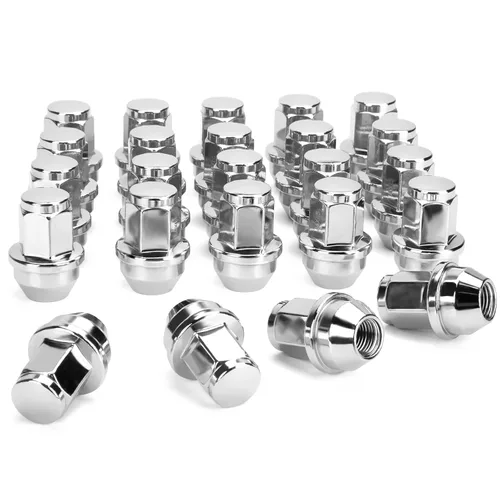 Vista 13 de Tuercas de llanta OEM M14x1.5 para Ford Edge Mustang Explorer Maverick Negro