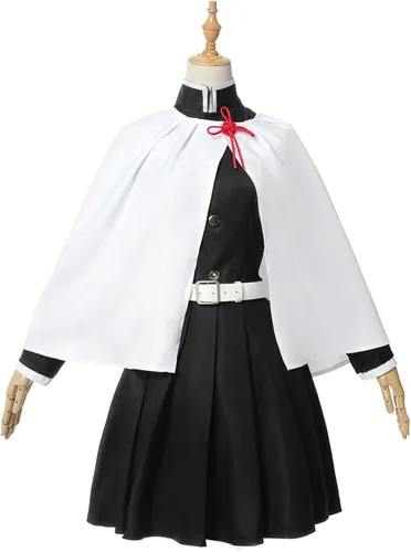 Vista 7 de Nuoqi Zentisu Tanjiro Cosplay - Disfraz de Giyuu Tomioka para adultos, disfraz de anime Shinobu para Halloween