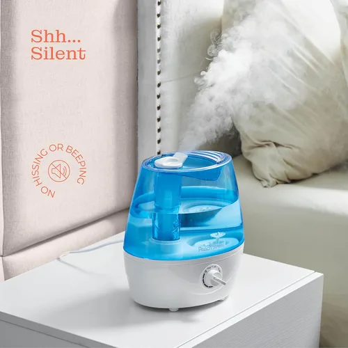Vista 6 de Humidificadores de Niebla Fría para Dormitorio - Depósito de Agua de 2.2L, para Bebé, Oficina, Vaporizador de Aire Ultrasónico Silencioso, Nivel