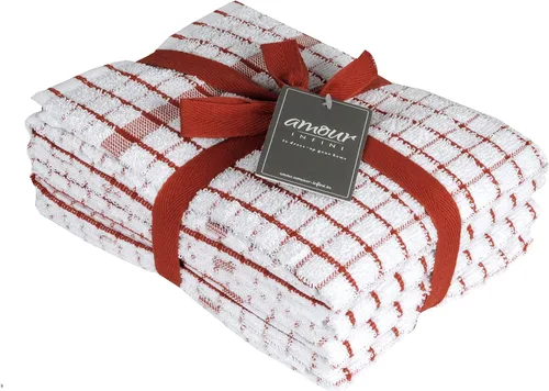 Vista 6 de AMOUR INFINI Juego de 8 paños de cocina ultra suaves, altamente absorbentes, de secado rápido, paños de cocina y limpieza de 12 x 12 pulgadas