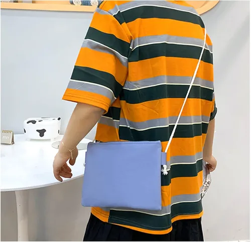 Vista 5 de Juego de 5 bolsas escolares Kawaii con bolsa de almuerzo con colgante, estuche para lÃ¡pices, bolso de mano, monedero para niÃ±as adolescentes