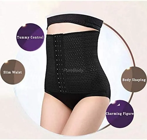 Vista 4 de PureBody Entrenador de cintura Ropa moldeadora para mujer Reduce instantáneamente el tamaño de tu cintura dándote una figura de reloj de arena