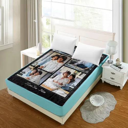 Vista 41 de Manta personalizada con imagen, mantas personalizadas para adultos y niños, manta de fotos personalizable, mantas personalizadas como regalo