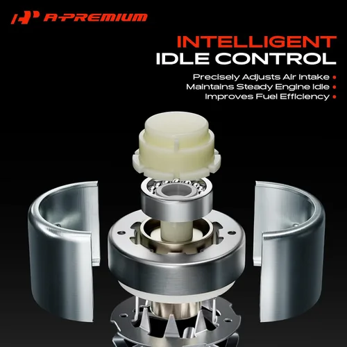 Vista 6 de A-Premium Válvula de control de aire de ralentí de inyección de combustible compatible con Suzuki Aerio 2002-2003, Esteem 1999-2002, Sidekick