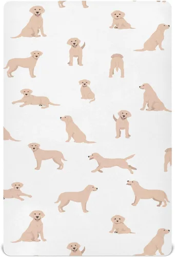 Vista 13 de English Bulldog - Sábanas transpirables para colchón de cuna, suaves y transpirables de 39 x 27 x 5 pulgadas Color: 12