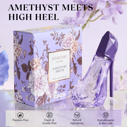 Vista 6 de Eau de Parfum de larga duración para mujer, fragancia floral de vainilla