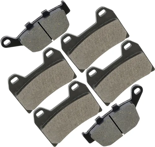 Vista 4 de Caltric Pastillas De Freno Delanteras Compatibles Con Yamaha Xt660X Xt660X 2004-2012