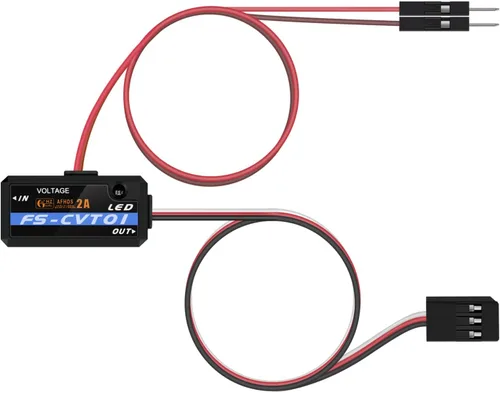 Vista 5 de Flysky Receptor de módulo FS-CEV04 FS-CPD01 FS-CPD02 FS-CTM01 CVT01 Voltaje/Temperatura/Altura/Telemetría Receptor de módulo de datos para FS i6 i10